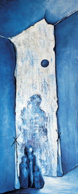 Öl auf Leinwand